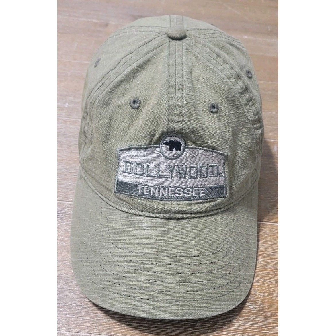 Authentic Dollywood Tennessee Green Hat Cap Adjustable Strap